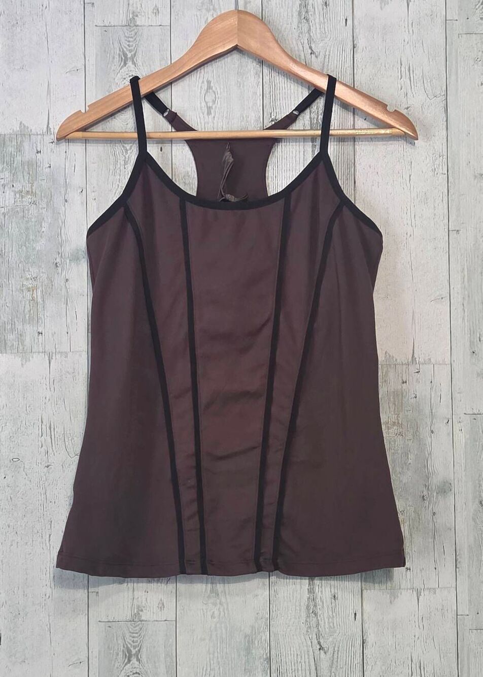 Prana Delilah Athletic Top Racerback with Shelf Bra Sz. XL